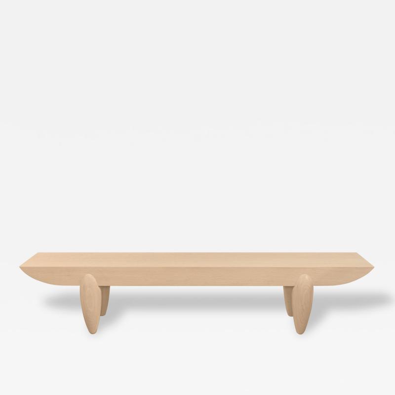 Christian Liaigre Pirogue Bench by Christian Liaigre