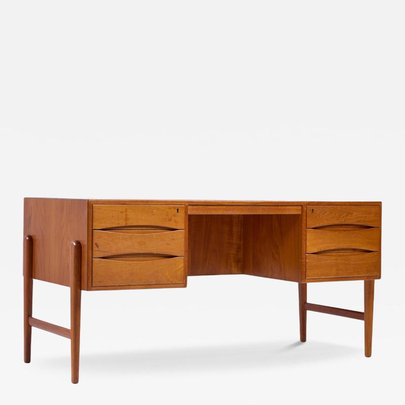 Christian M ller Christian M ller Mid Century Danish Teak Executive Desk