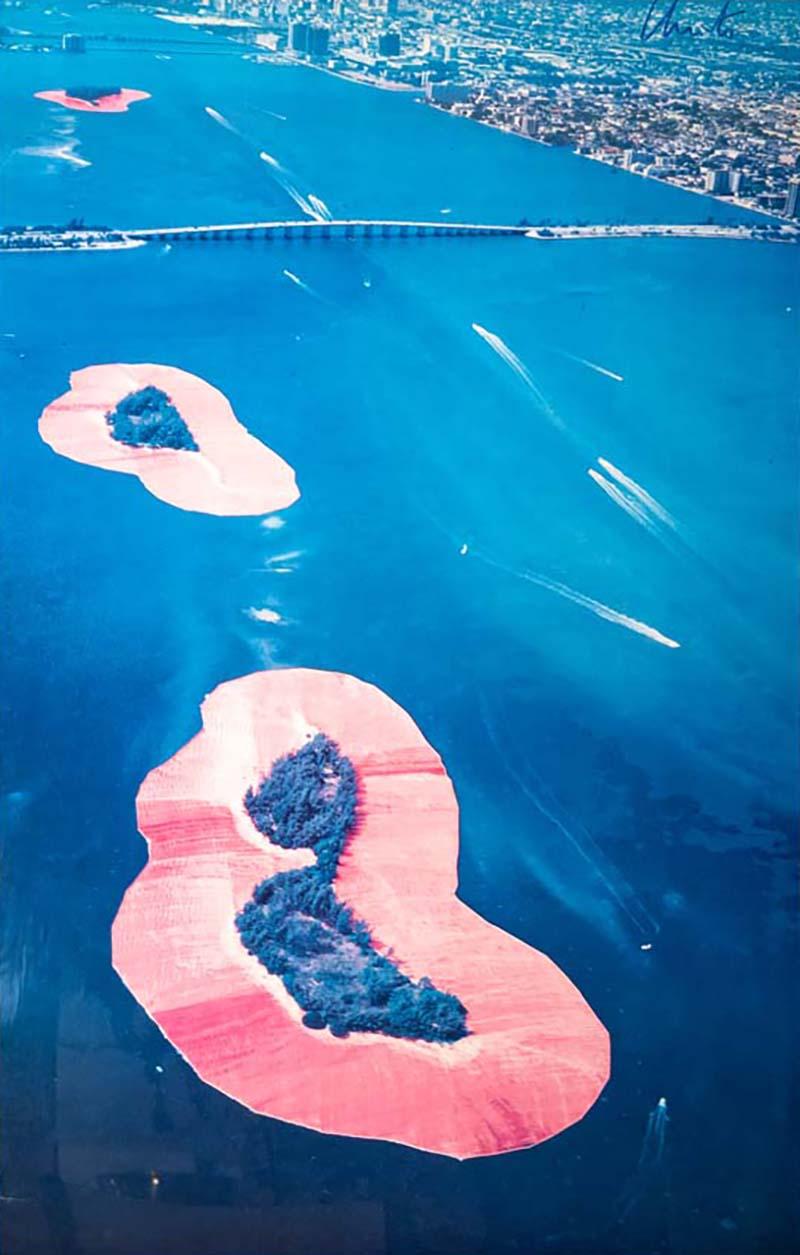 Christo Surrounded Islands Project for Biscayne Bay
