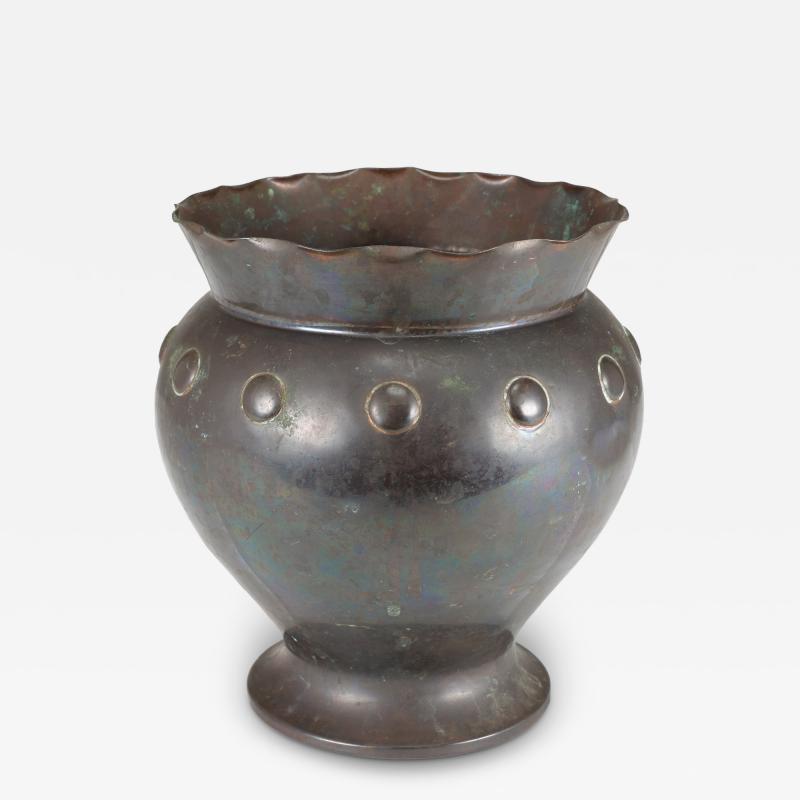Christopher Dresser Dr C Dresser for Benham Froud An Arts Crafts Copper Plant Pot