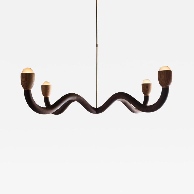 Christopher Miano The Sguiggle Chandelier