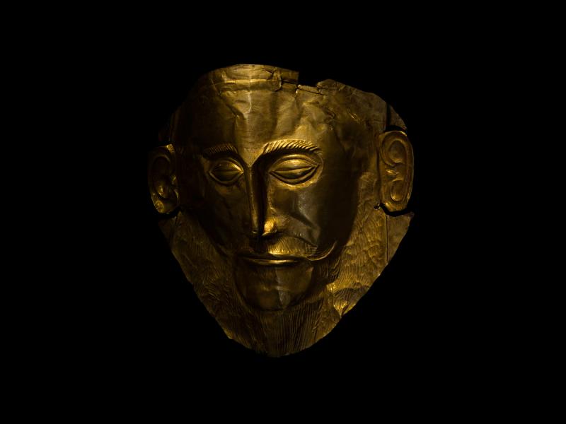 Christos J Palios Gold Mask of Agamemnon