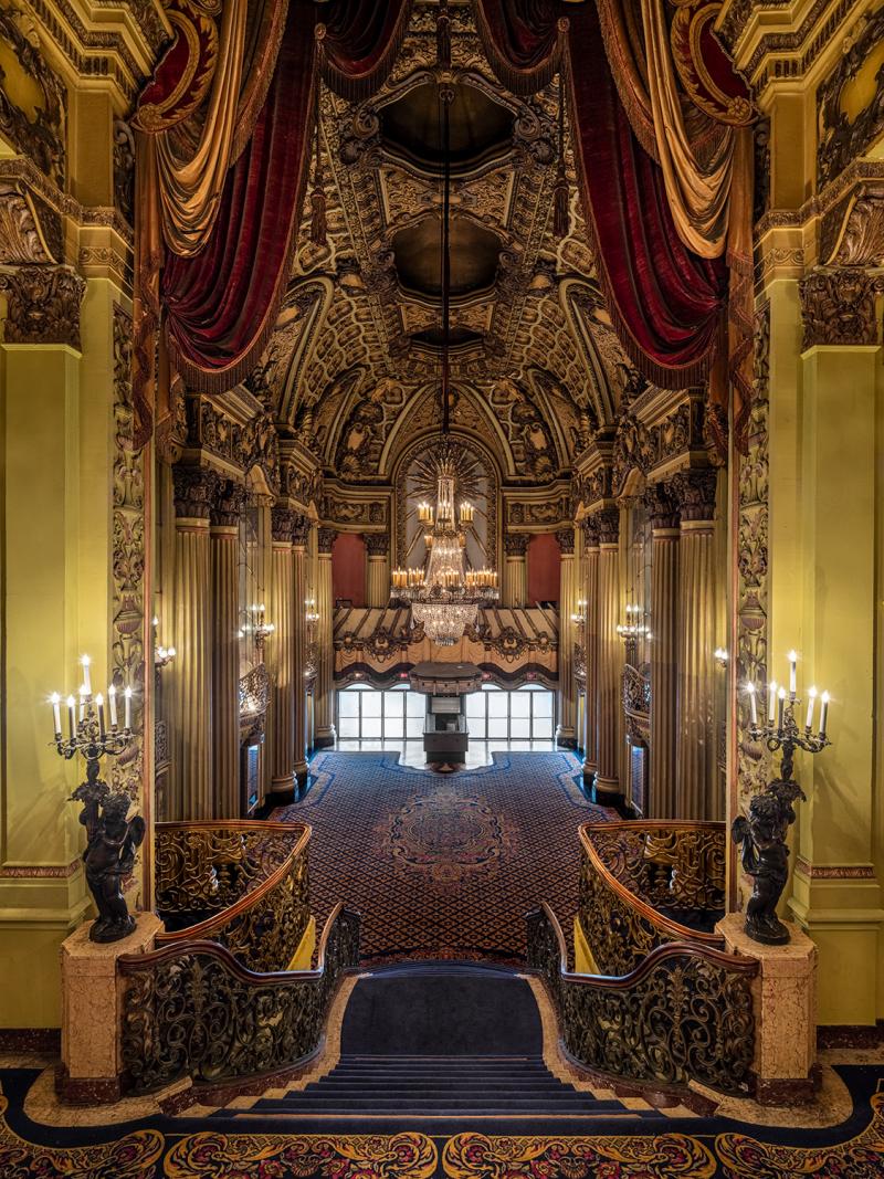 Christos J Palios Grand Lobby Mezzanine Los Angeles Theatre