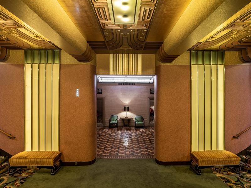 Christos J Palios Mens Lounge Paramount Theatre