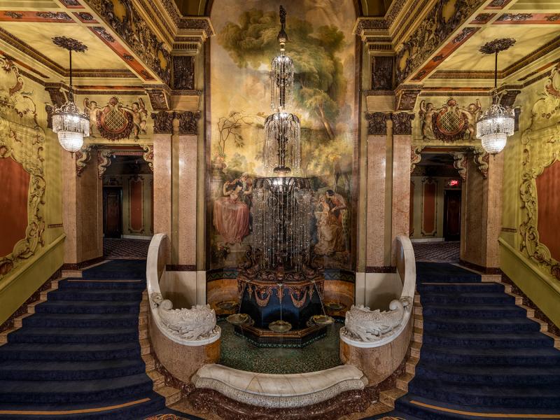 Christos J Palios Mezzanine Crystal Fountain