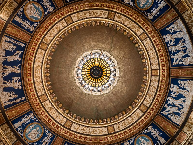 Christos J Palios Palace Theater Dome Study 
