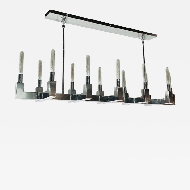 Chrome Modern Chandelier