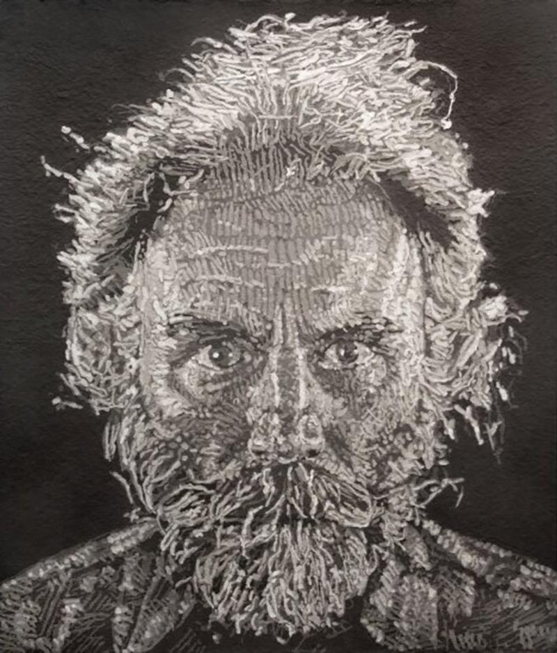 Chuck Close Lucas Paper Pulp 2006