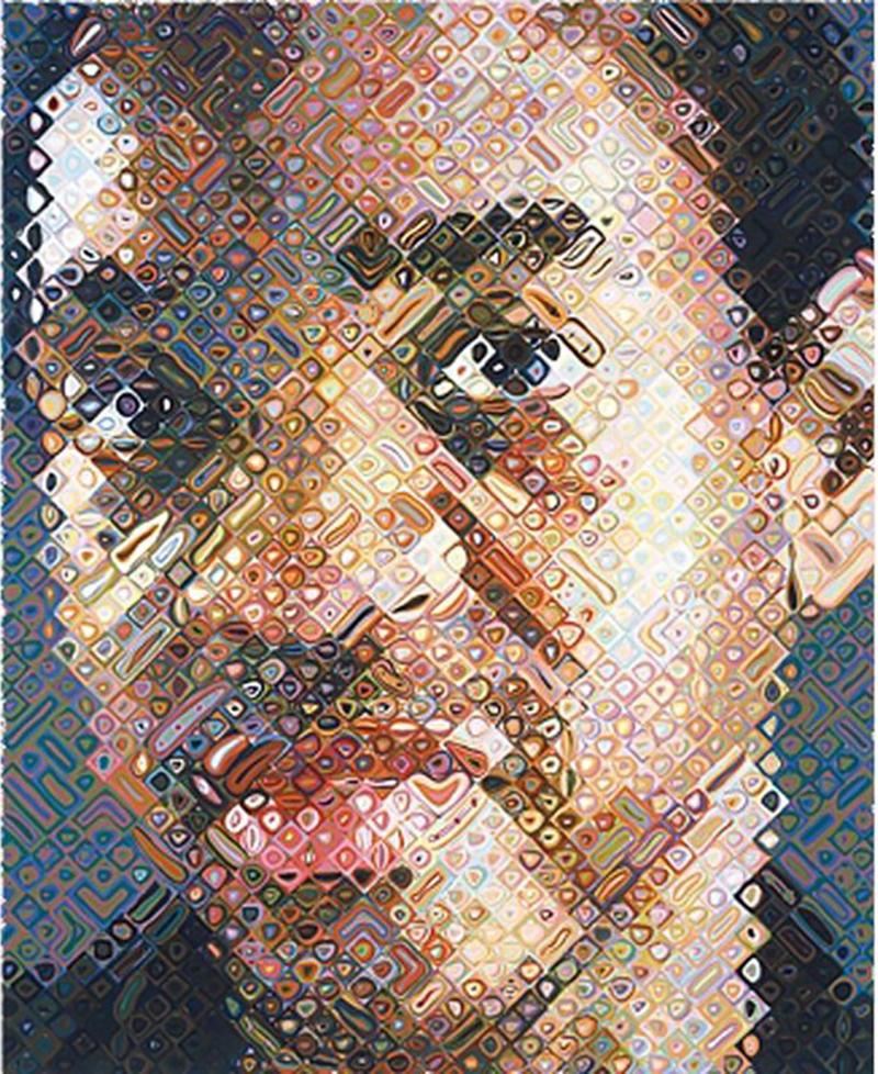 Chuck Close Lyle 2003