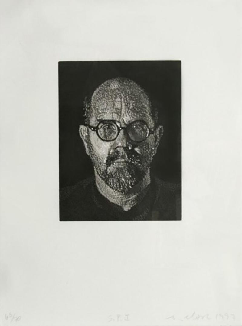 Chuck Close Self Portrait 1 1997