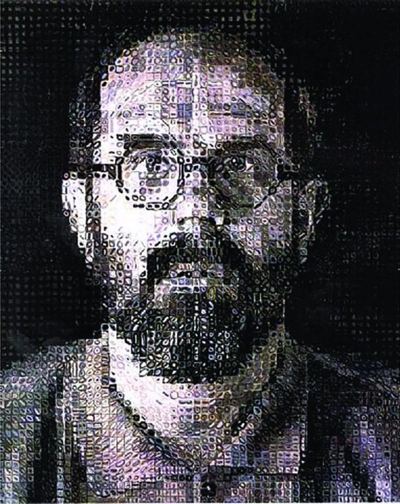 Chuck Close Self Portrait 1999