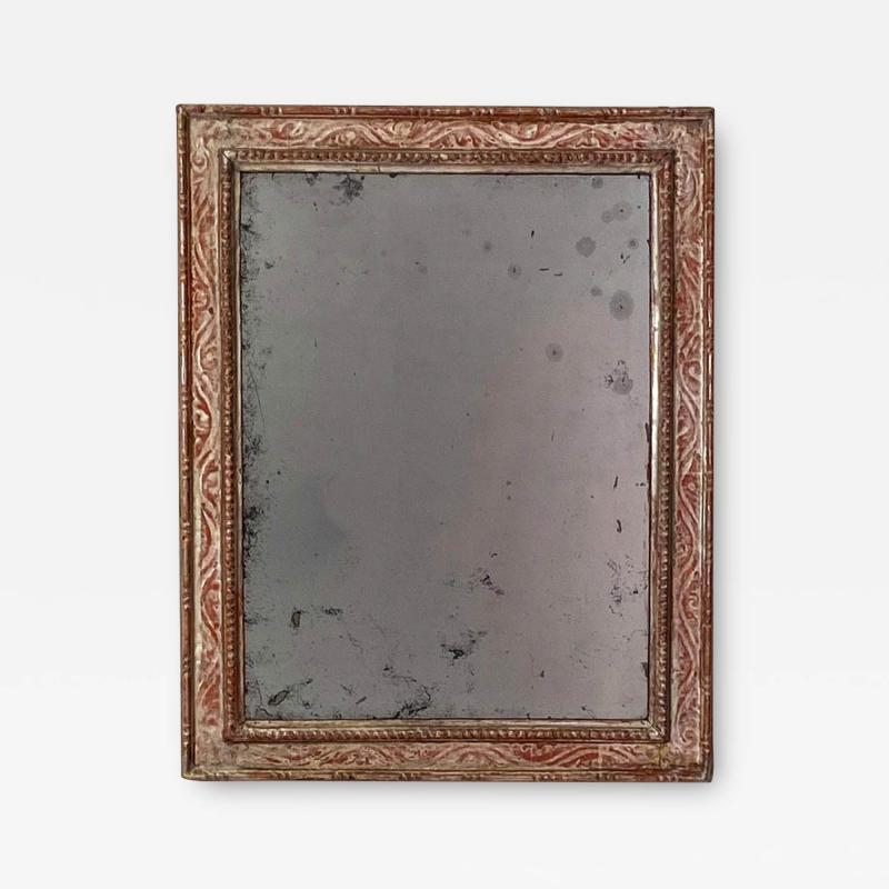 Circa 1780 Venetian Silver Gilt Mirror Italy