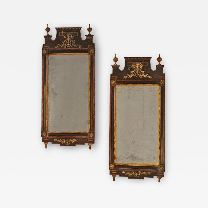 Circa 1790 Danish Mirrors Ex Anthony Hail A Pair