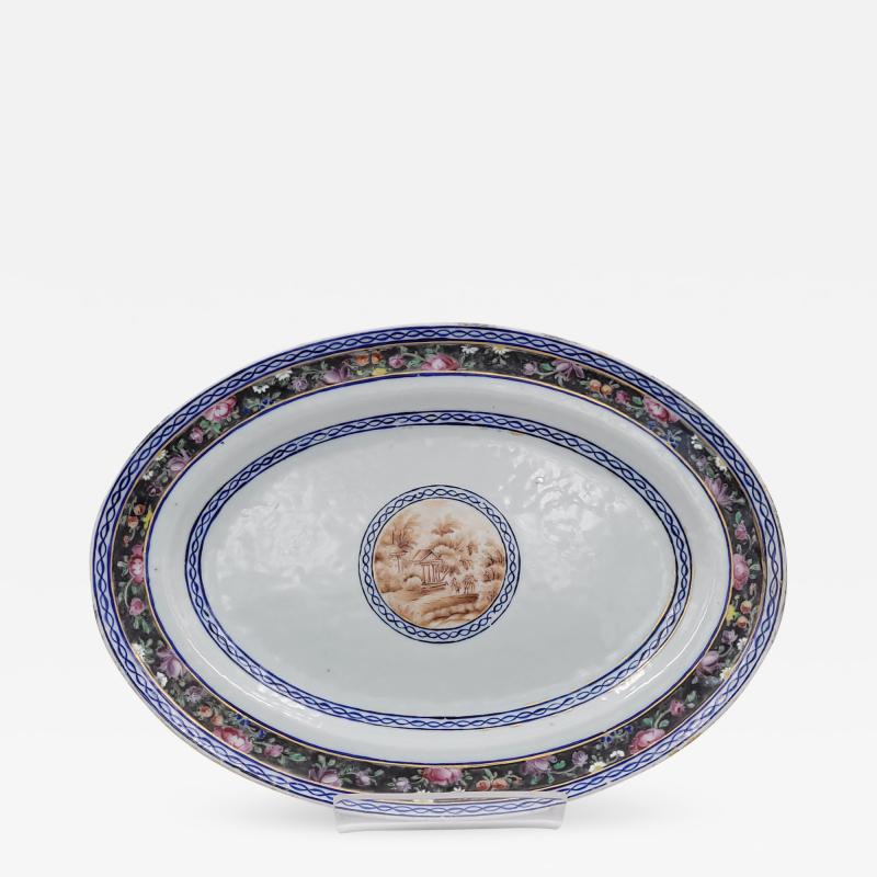 Circa 1830 American Chinese Export Porcelain