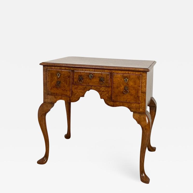 Circa 1860 English Walnut Lowboy