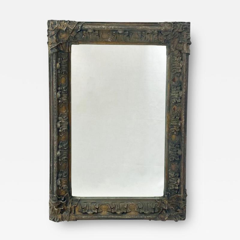 Circa 1870 Baroque Style Mirror American