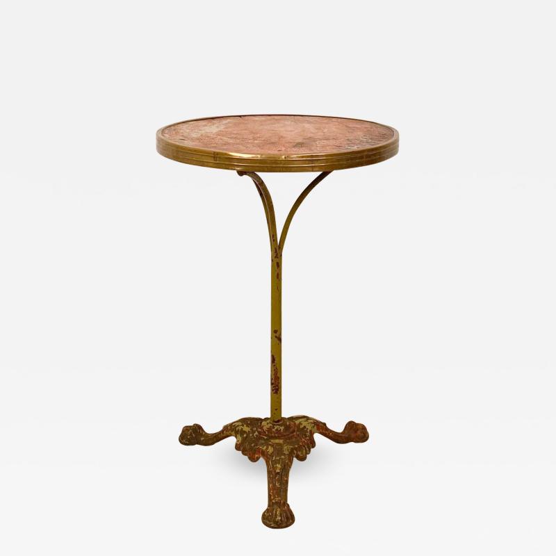 Circa 1900 Belle Epoque Bistro Table France