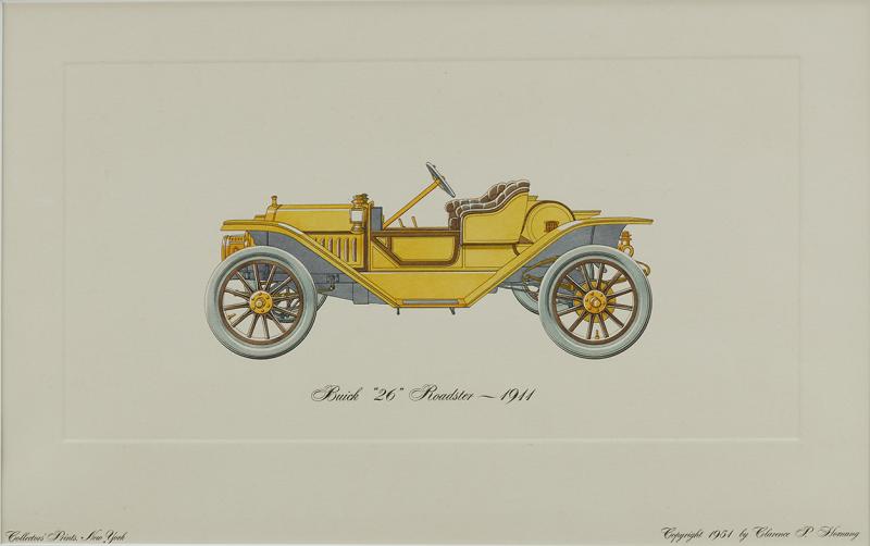 Clarence P Hornung Framed Print of Automobile by Clarence P Hornung