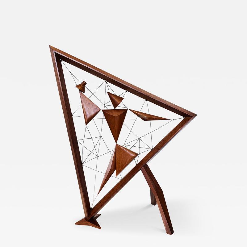 Clarence Teed Unique Tensile Sculpture by Clarence Teed