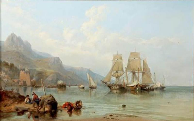Clarkson Stanfield The Gulf of Salerno