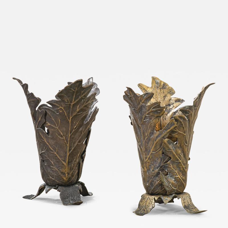 Claude Lalanne Fran ois Xavier Claude Lalanne Attr Pair of Umbrella Stands 70s