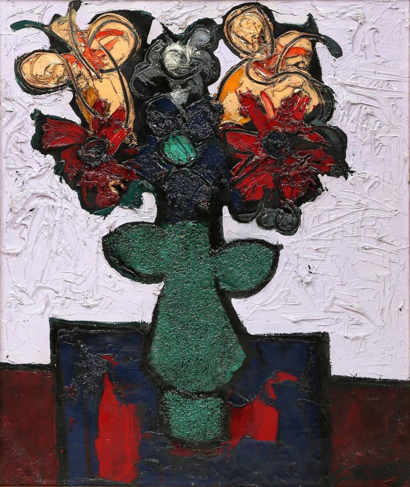 Claude Venard Nature morte florale