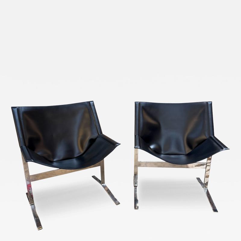 Clement L Meadmore Pair of Max Gottschalk Dining Chairs