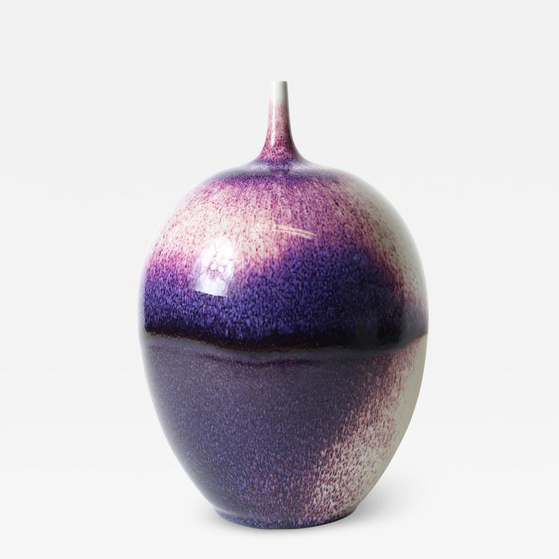 Cliff Lee Cliff Lee rare Teardrop oxblood glazed porcelain vase United States