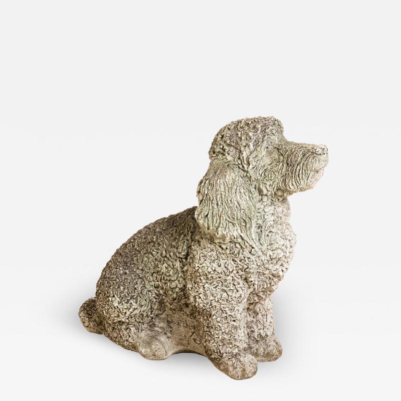 Cocker Spaniel Dog Stone Garden Ornament