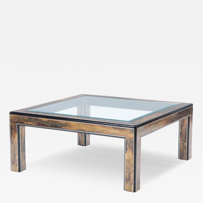 Coffee Table designed by Bernhard Rhone for Mastercraft 