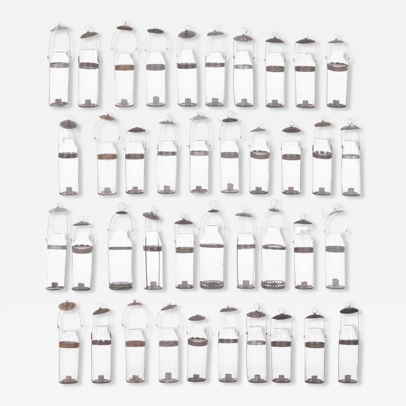 Collection of Forty Petite Processional Lanterns