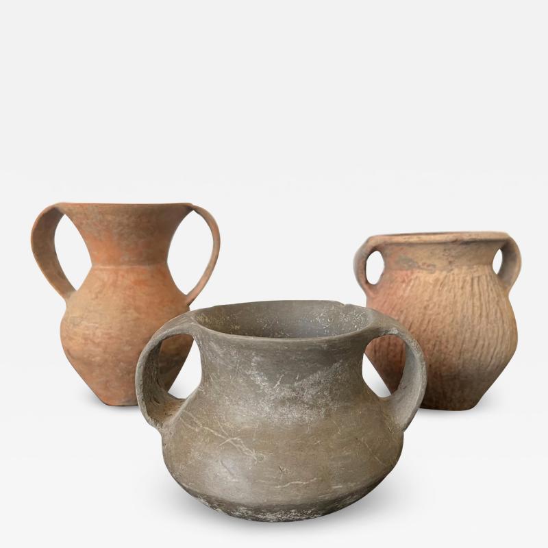 Collection of Three Chinese Neolithic Pottery