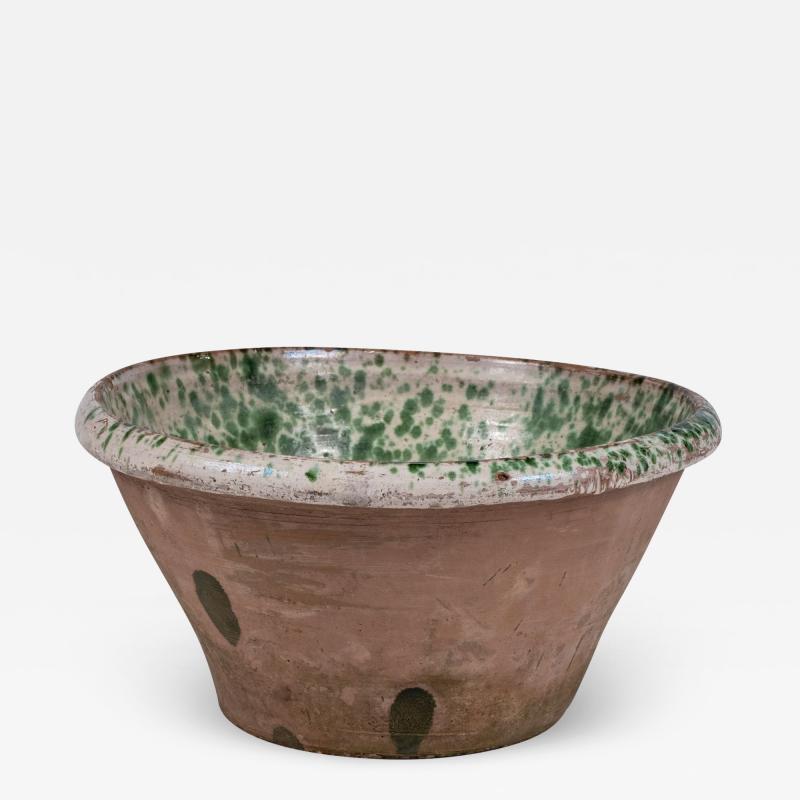 Colorful Glazed Earthenware Passata Bowl