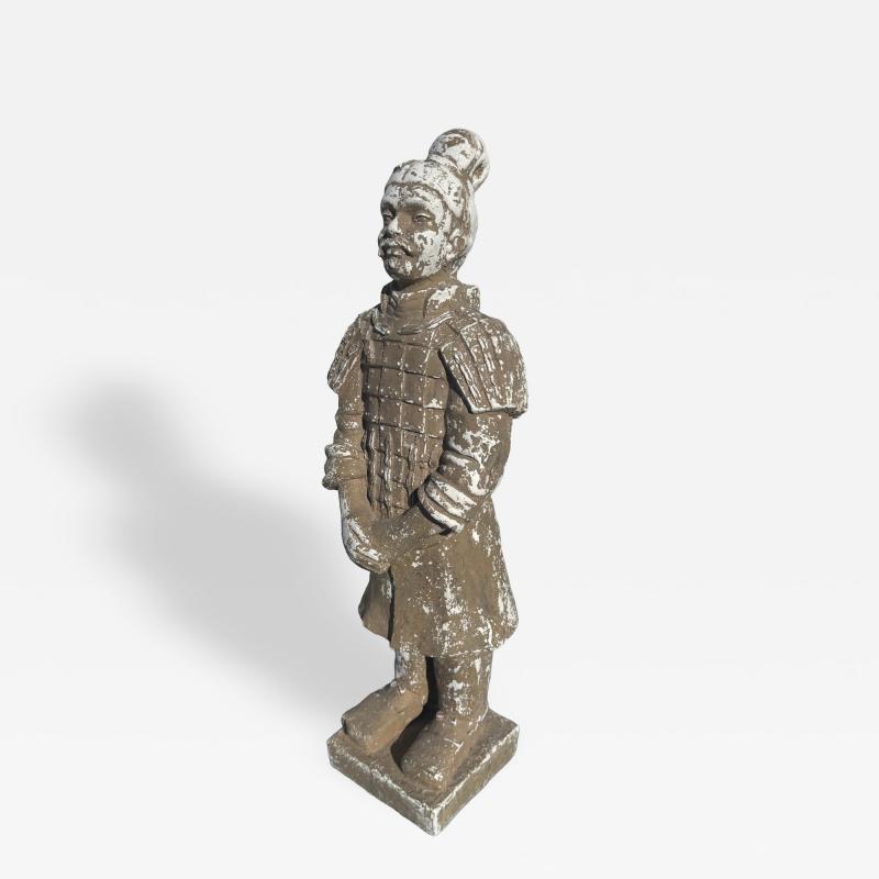 Composite Cast Asian Warrior Garden Sculpture 27 