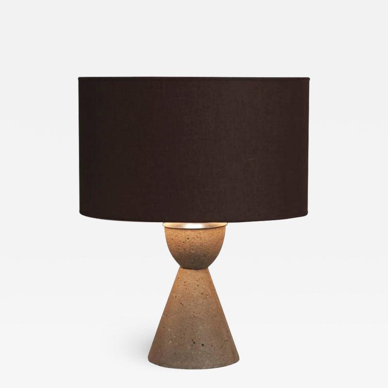 Concrete Steel Table Lamp