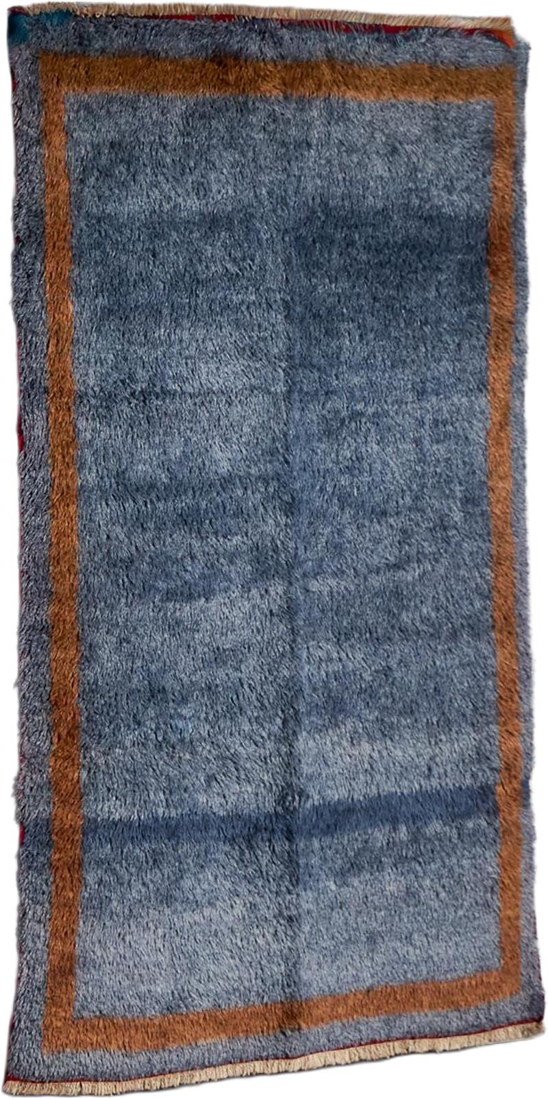 Contemporary Anatolian High Pile Wool Rug Turkey 21st Century
