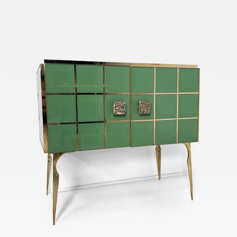 Contemporary Chest Wood and Glass