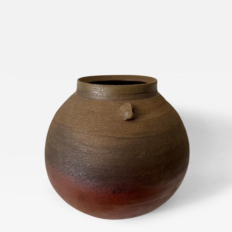 Contemporary Japanese Jar by Fujiwara Yu