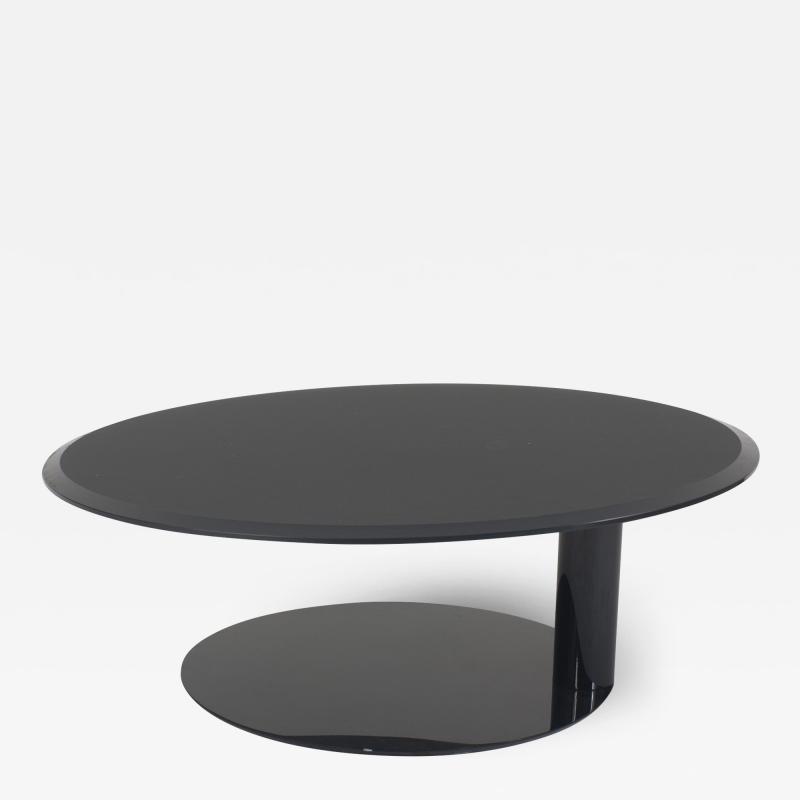 Contemporary Lacquered Metal Coffee Table