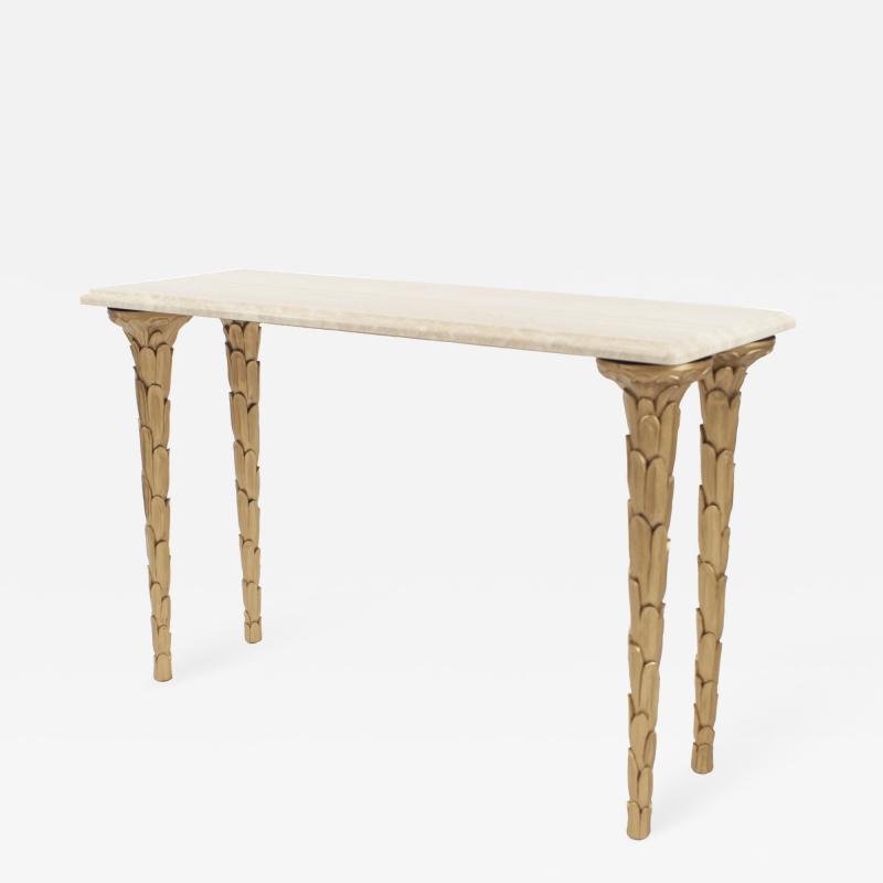 Contemporary Regency Style Console Table