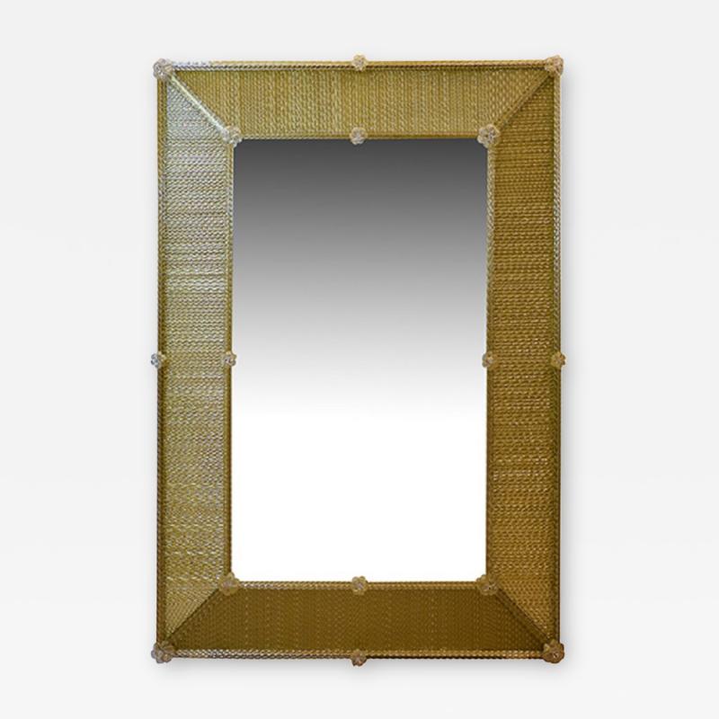 Contemporary Venetian Hand Made Mirror from Murano