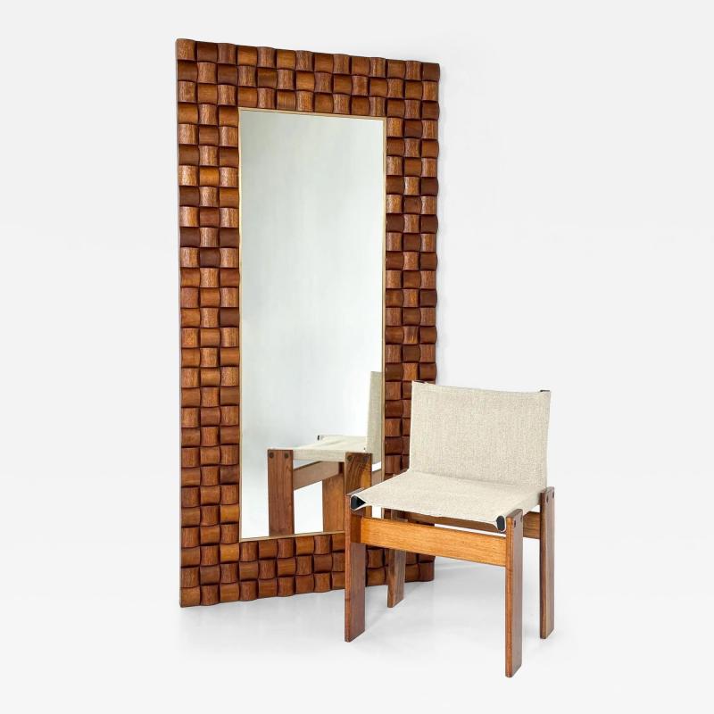 Contemporary Wooden Mirror Italy