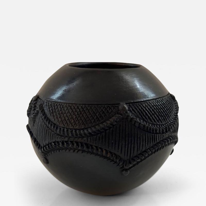 Contemporary Zulu Jar by Jabu Nala