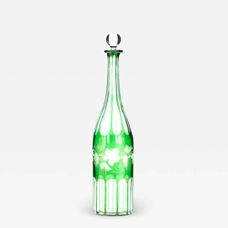 Continental German Glass Decanter