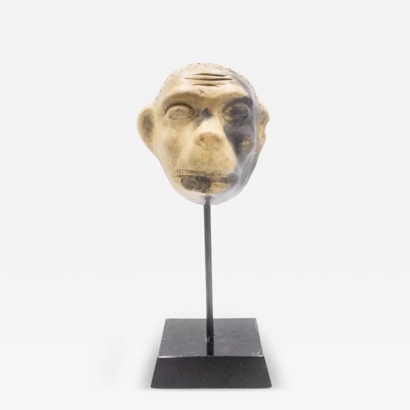 Continental German Terra Cotta Monkey Mask