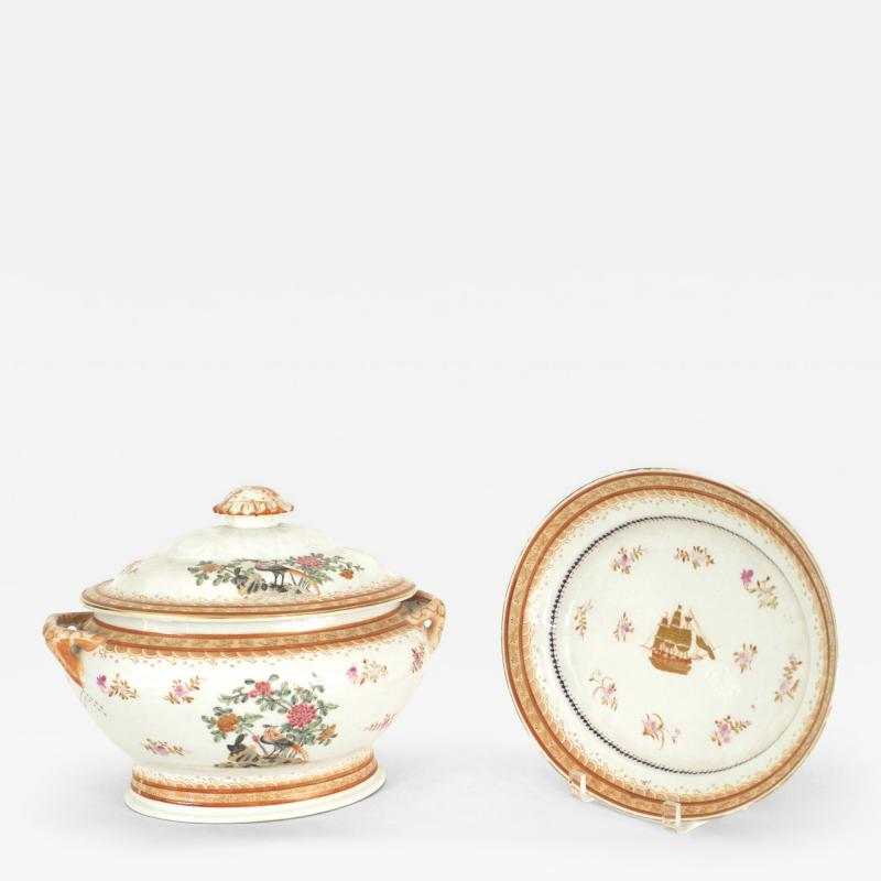 Continental Porcelain Soup Tureen