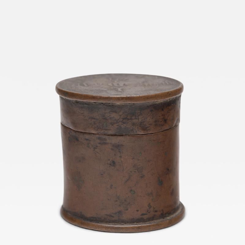 Copper Coin Opium Box