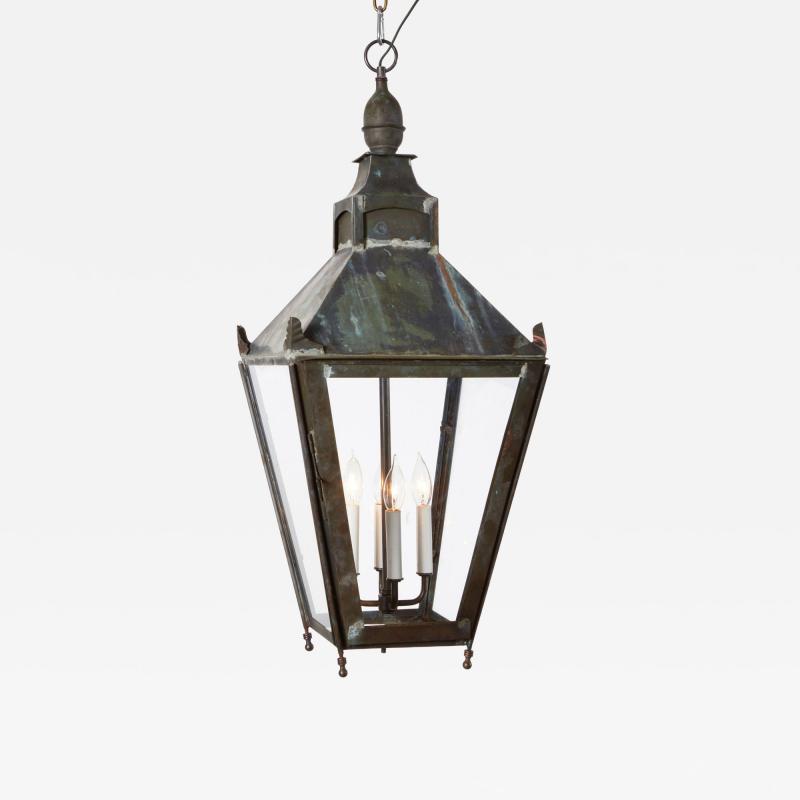 Copper Hanging Lantern