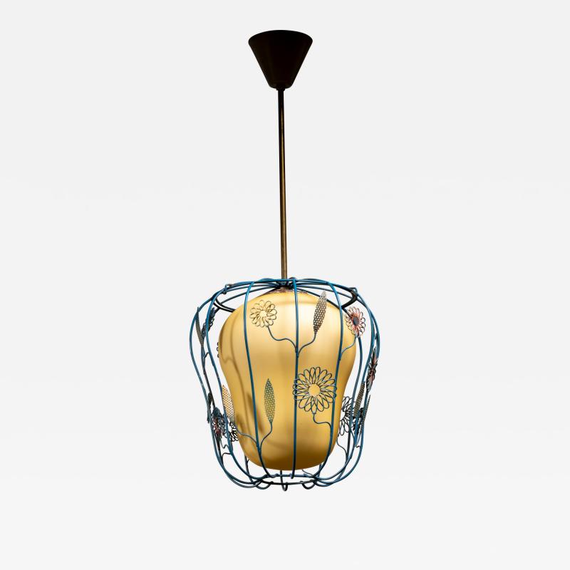 Corona Belysning Decorated metal pendant lamp by Corona Belysning