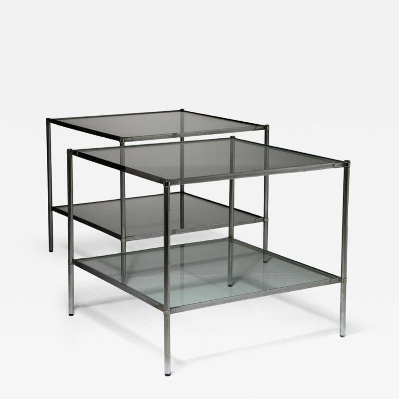 Corrado Corradi Dell Acqua Pair of Montecarlo Side Tables by Corrado Corradi dellAcqua for Azucena